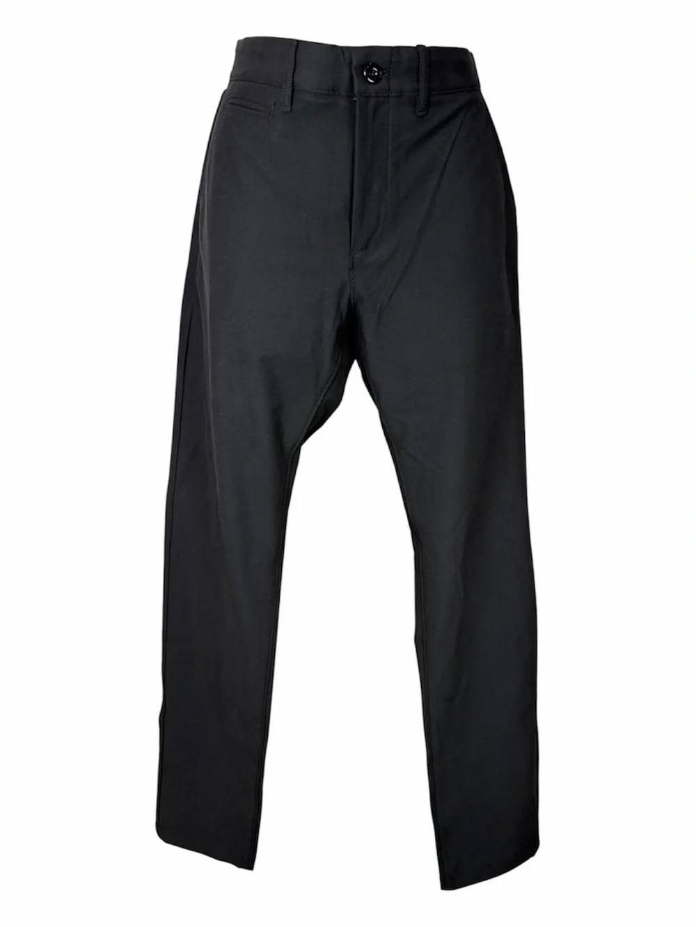 J.Crew 484 Slim Fit Performance Tech Pants Mens Black 28x32 Stretch Chino Casual